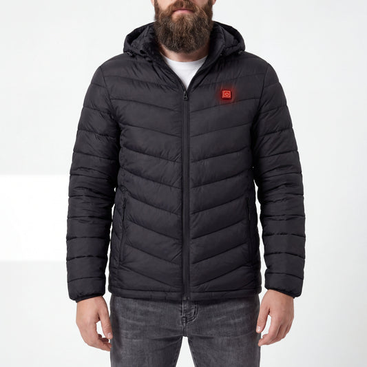 Elektrische verwarmde jas met 10.000 mAh Powerbank