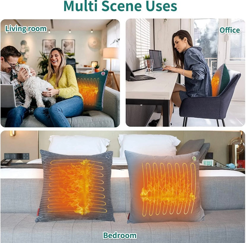 Elektrisch warmte kussen draadloos