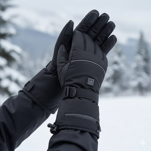 Elektrisch verwarmde handschoenen voor wintersport en koude weersomstandigheden