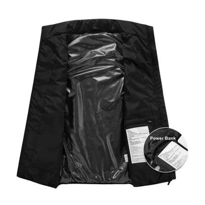 elektrische bodywarmers met instelbare warmte en oplaadbare usb voor accu.