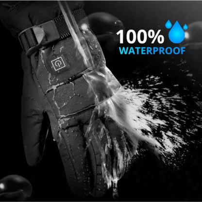 Elektrisch verwarmde handschoenen met 2x 4000 mAh powerbanks